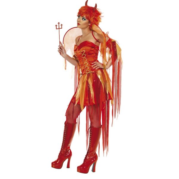 Sexy Red Devil Halloween Costume