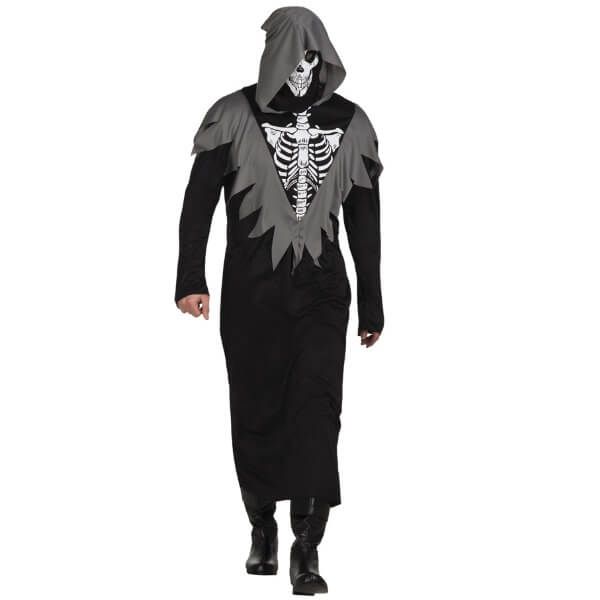 Déguisement de squelette de la mort pour homme - Taille au choix - 2