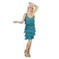 Robe à Frange Turquoise - Taille M - 1