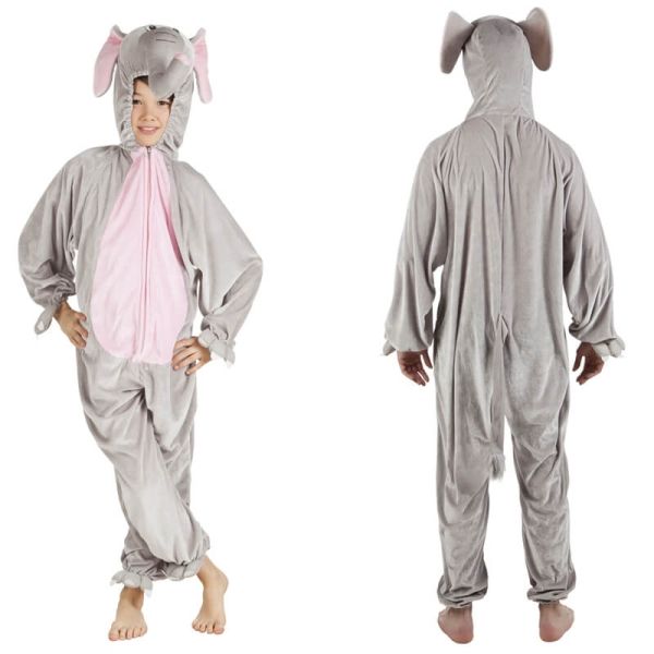 Costume d’Éléphant en Peluche - Taille Enfant - 2