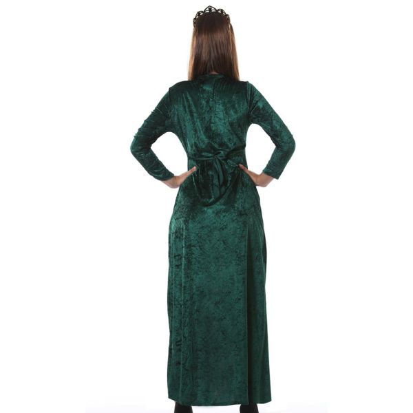 Déguisement de Dame Médiévale Verte pour femme - Taille au choix - 2