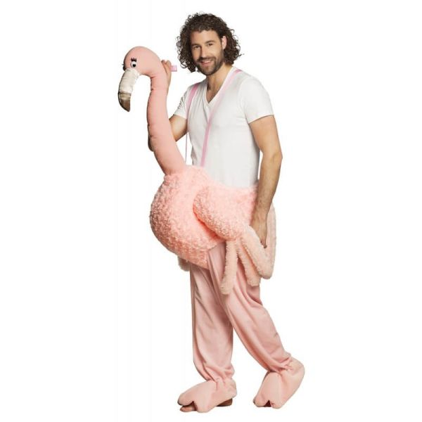 Déguisement Adulte - Flamant Rose - Taille Unique - 2