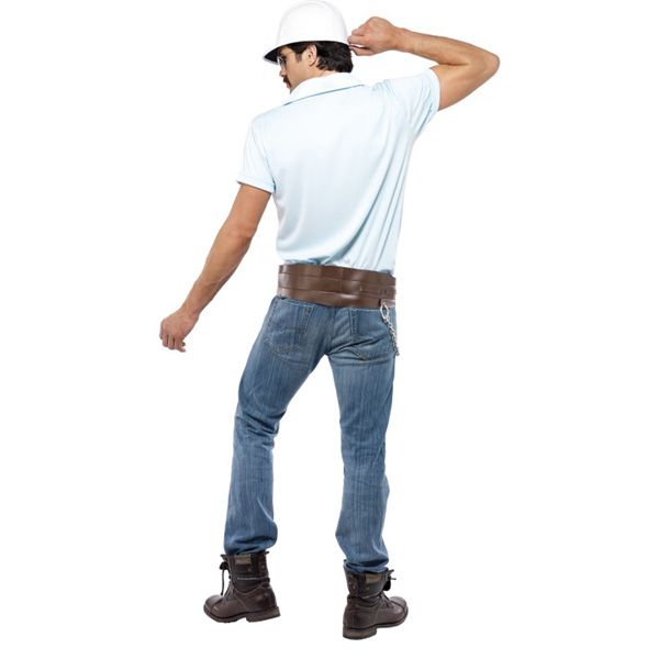 Déguisement Village People Ouvrier Homme - 2